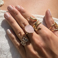 Lunar Rose Ring