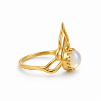 Ayla Moonstone Ring