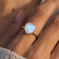 Nura Moonstone Ring