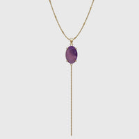 Nura Amethyst Necklace