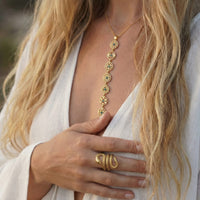 Chakra Labradorite Necklace