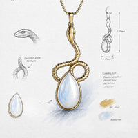Naya Moonstone Necklace