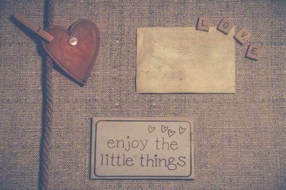 It's The Little Things That Count
