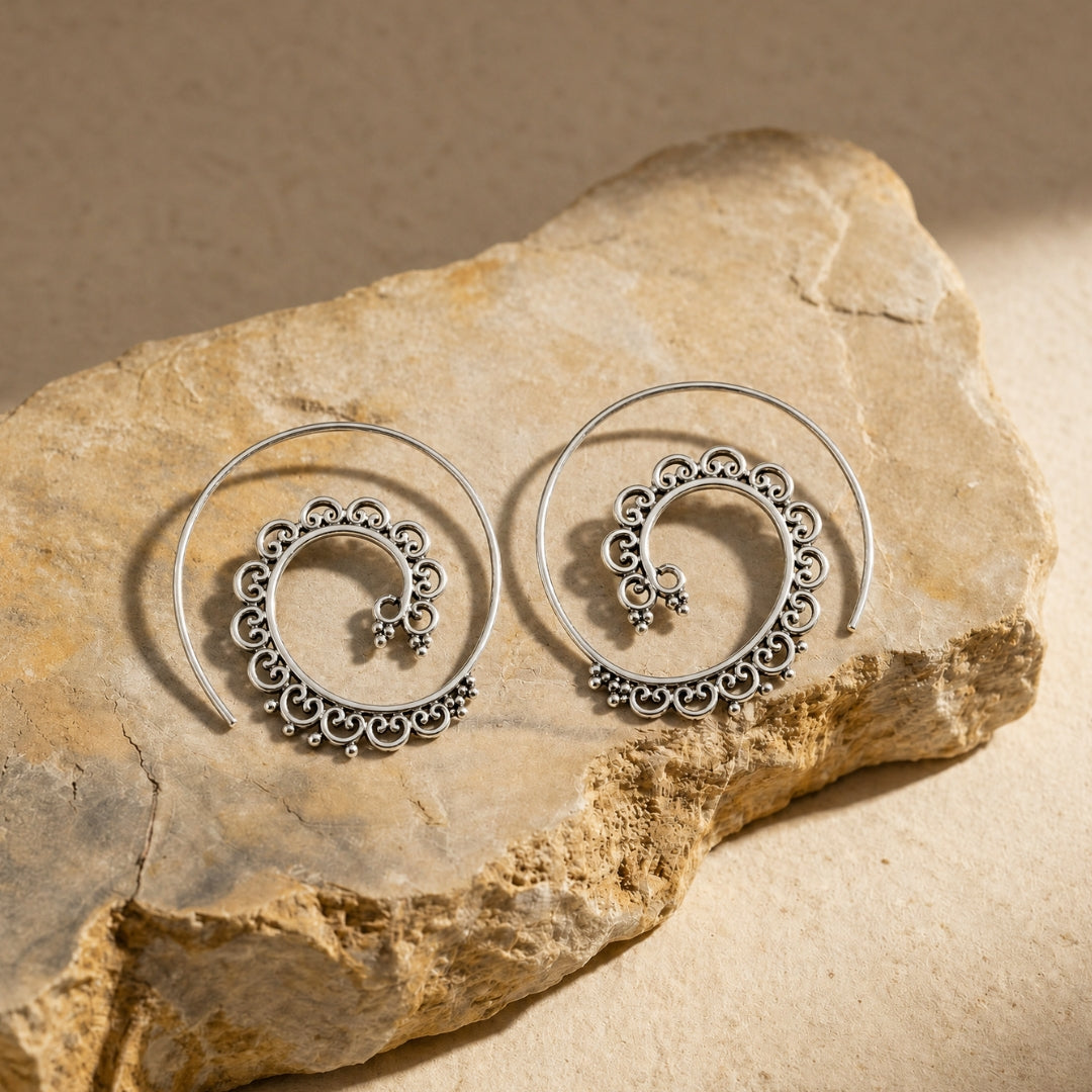 Whisper Silver Earrings