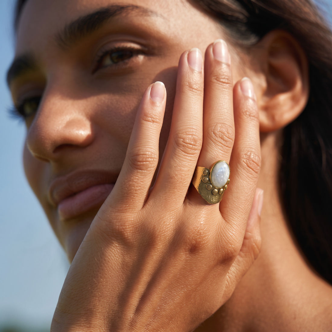 Luna Adjustable Ring