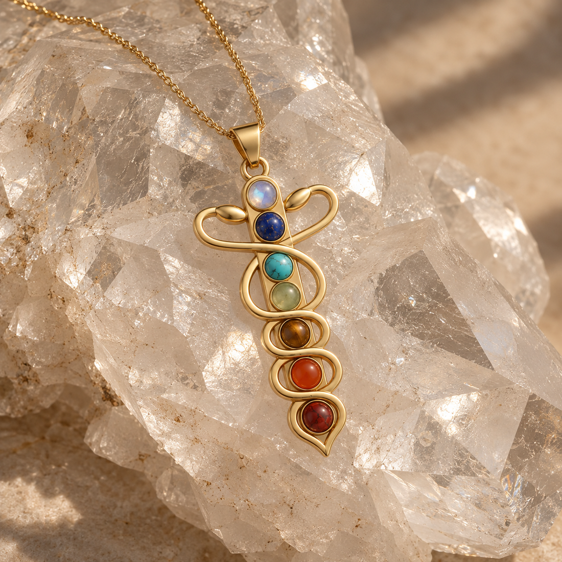 Crystal Chakra Necklace