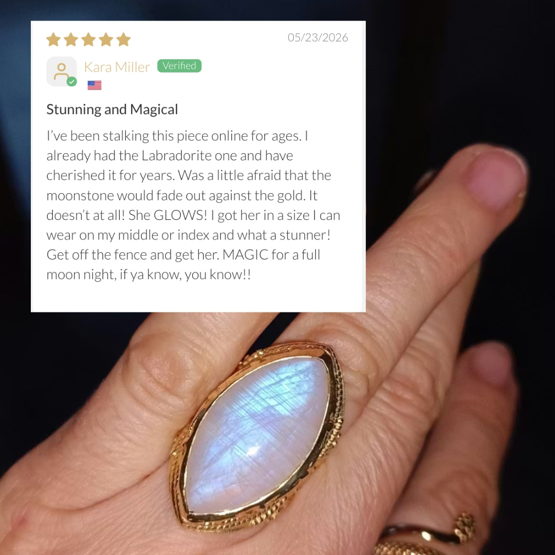 Aryia Moonstone Ring
