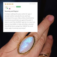 Aryia Moonstone Ring