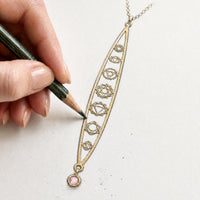 Chakra Drop Necklace