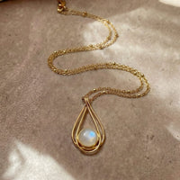 Metis Moonstone Necklace