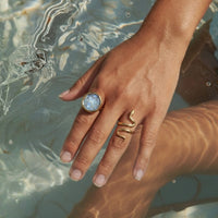 Sola Moonstone Ring