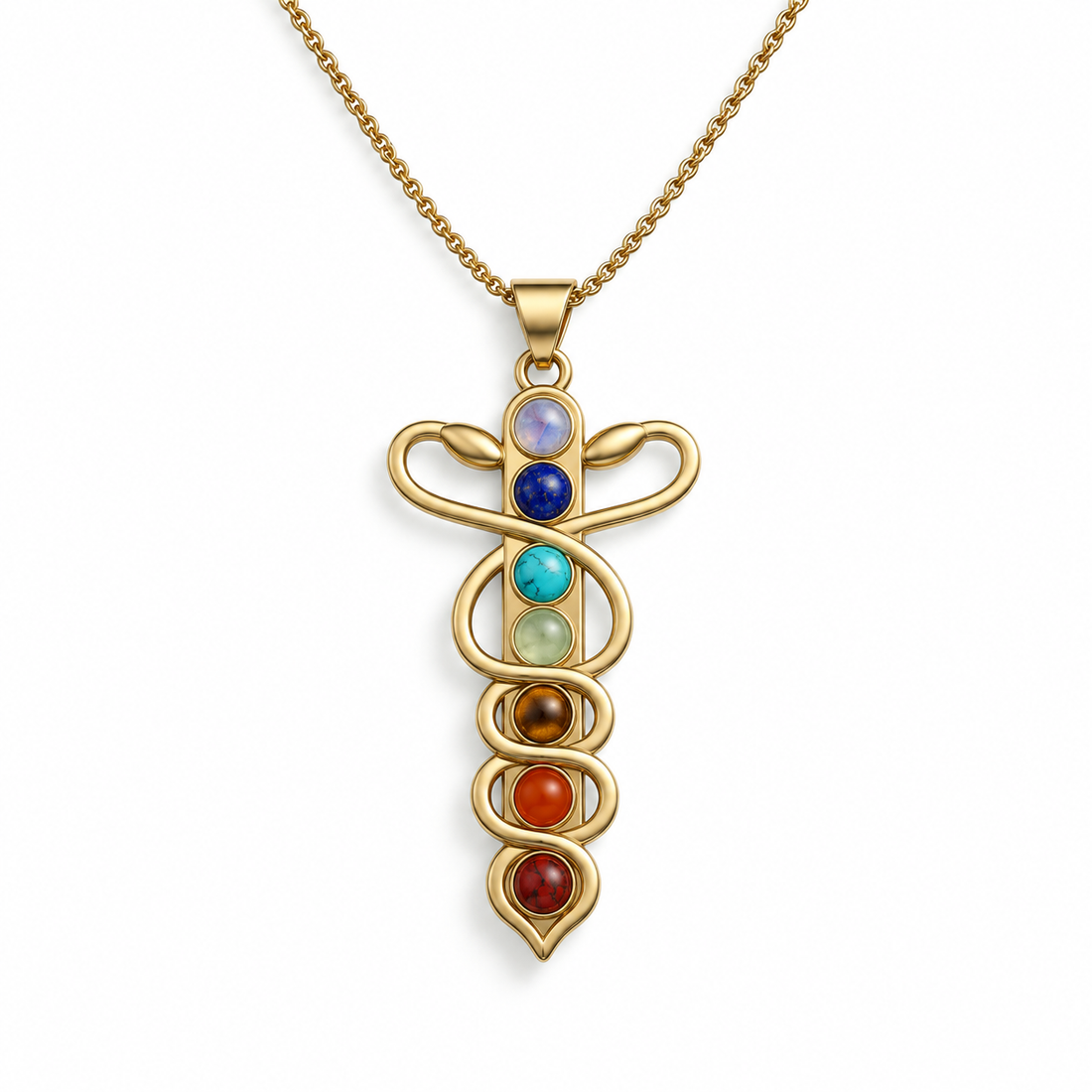 Crystal Chakra Necklace