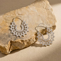 Samadhi Silver Earrings