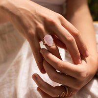 Lunar Rose Ring
