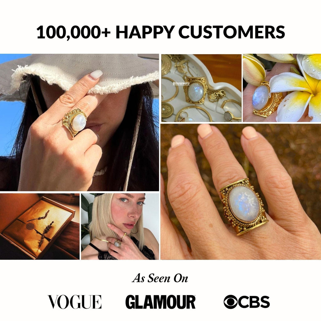 Muse Rings Muse Moonstone Ring – Daya Jewelry