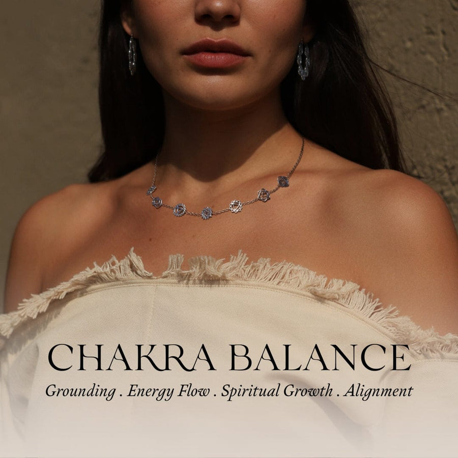 Chakra-ausgleichende Halskette
