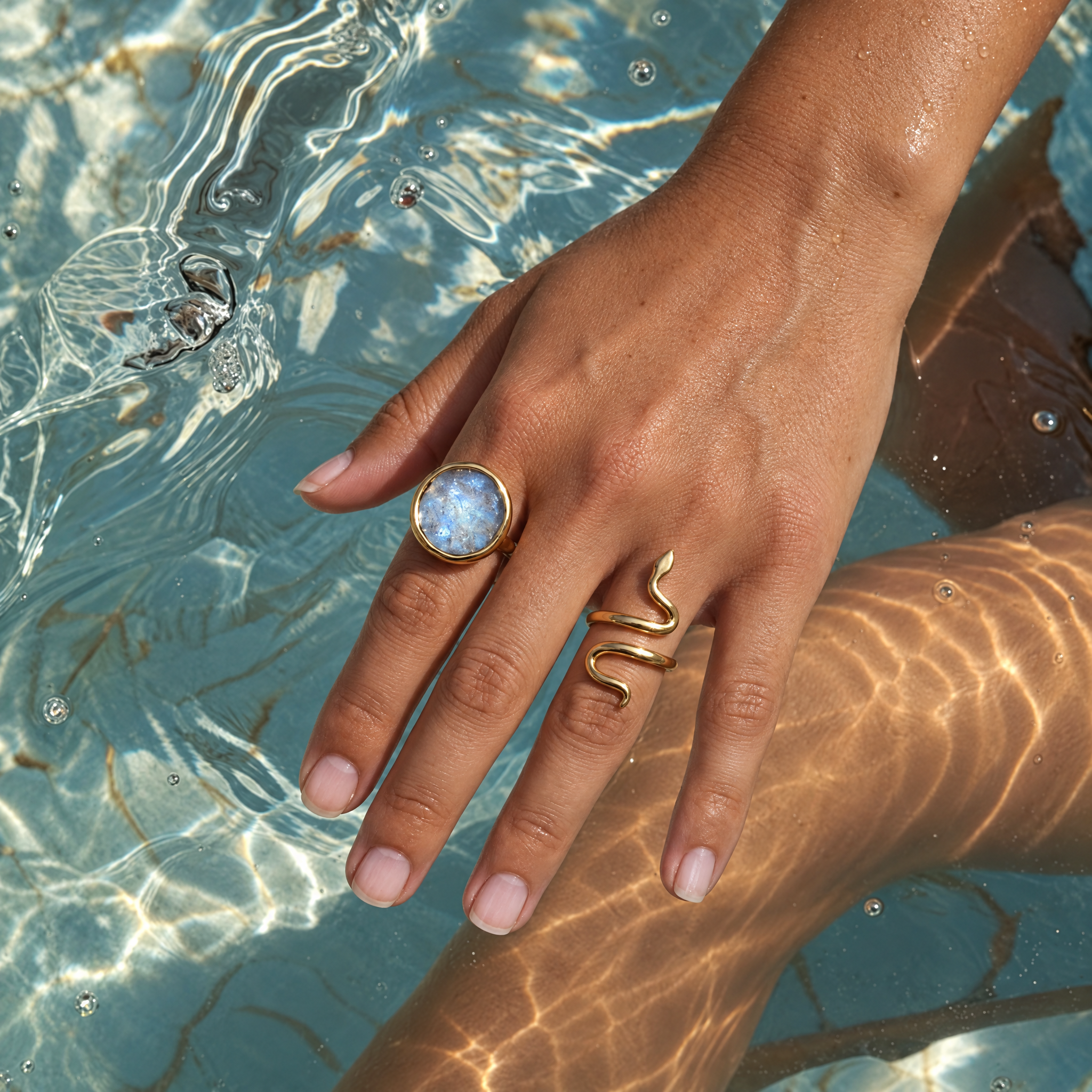 Sola Moonstone Ring