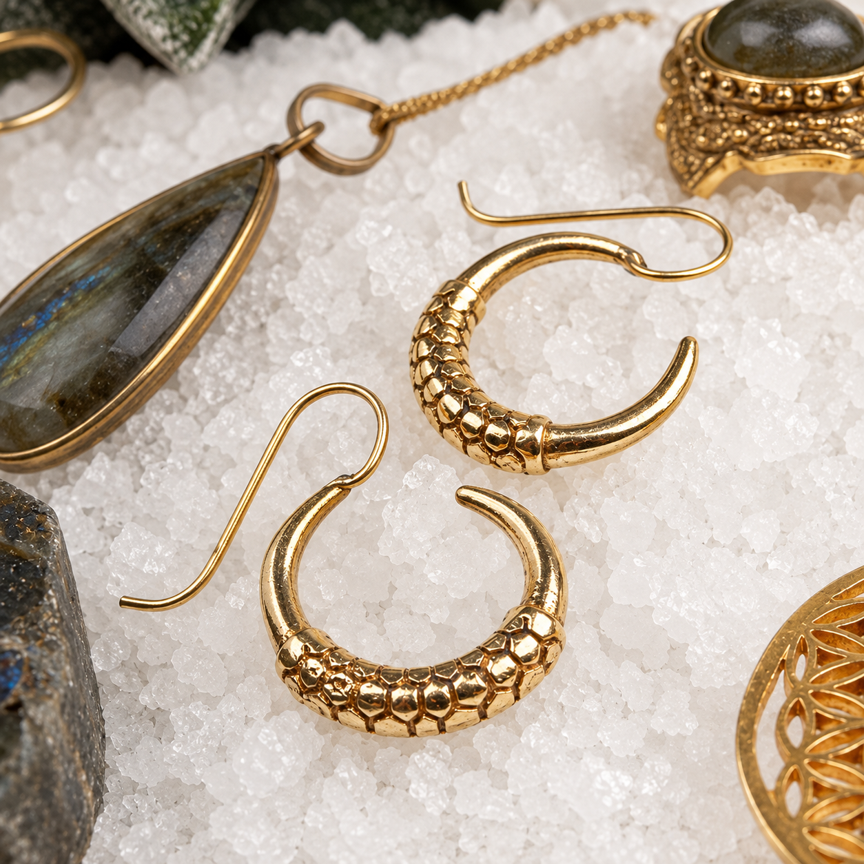 Mini Naga Earrings