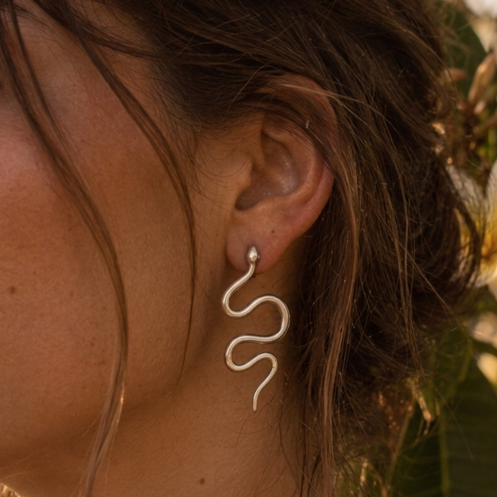 Shakti Silver Earrings