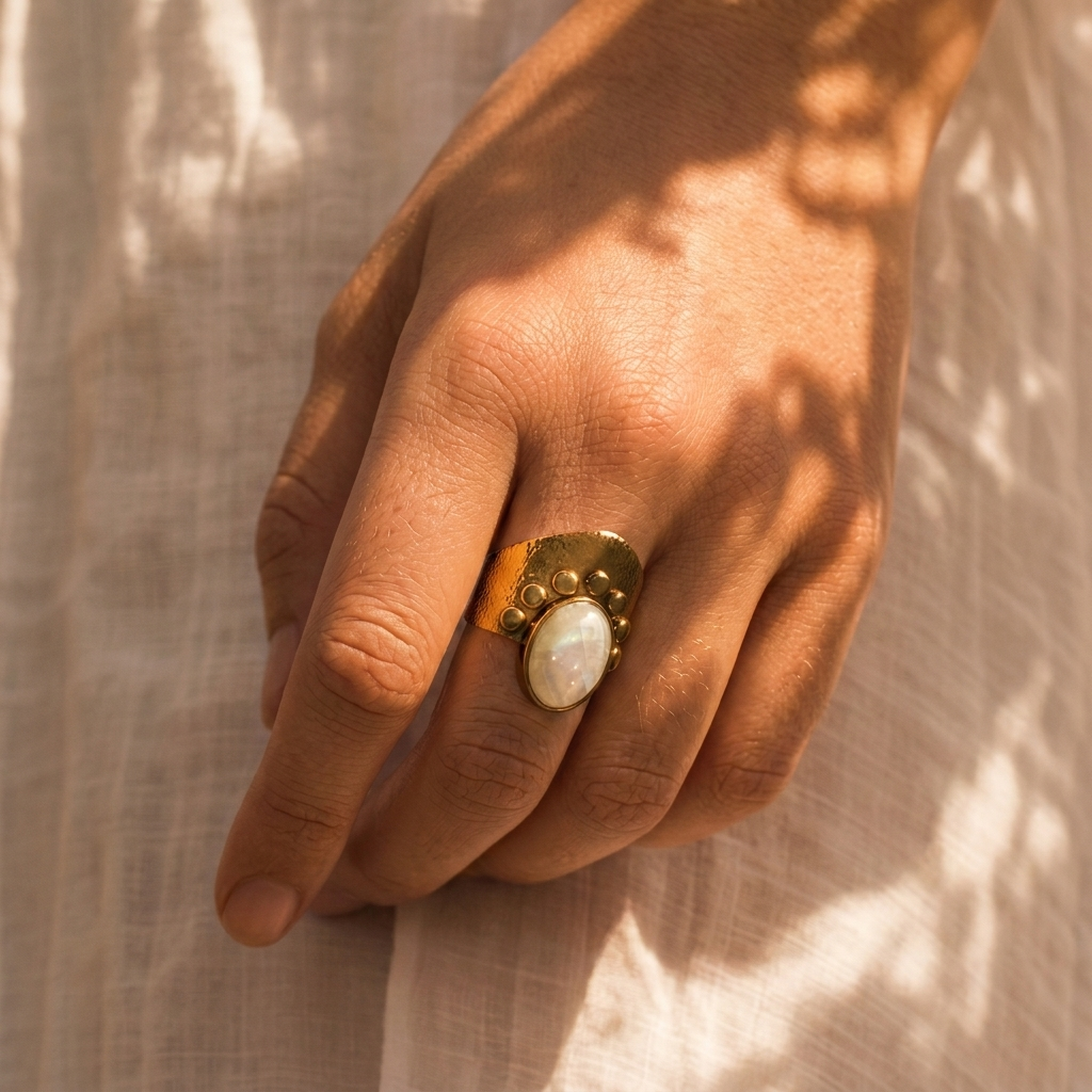 Luna Adjustable Ring