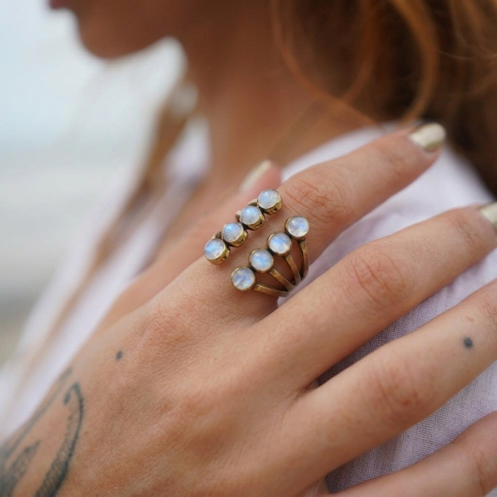 Orin Moonstone Ring
