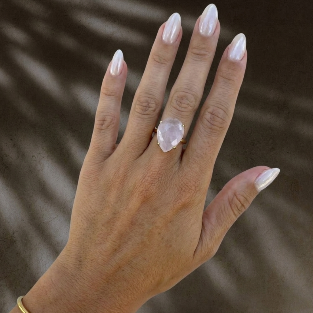 Lunar Rose Ring