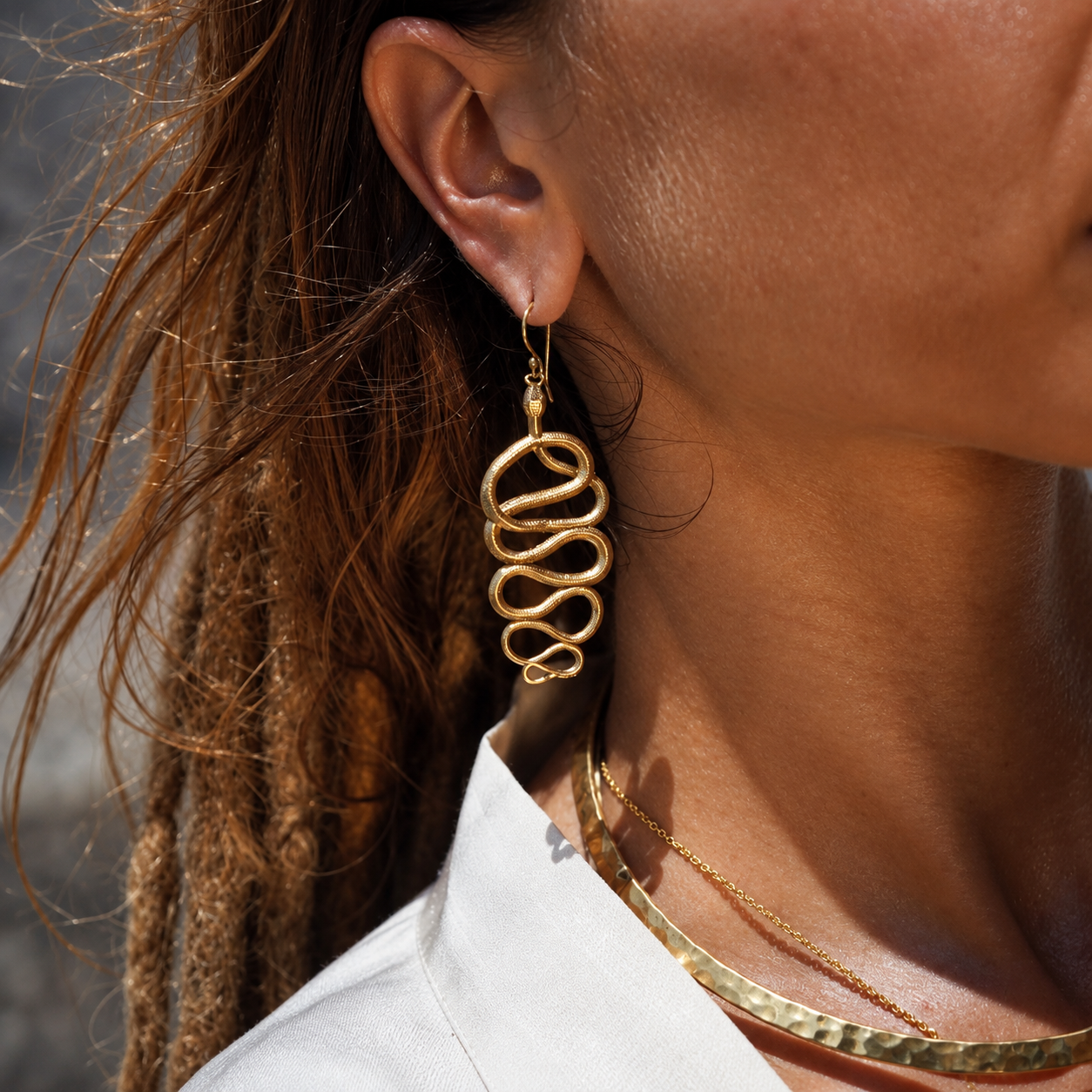 Serpent Flow Earrings