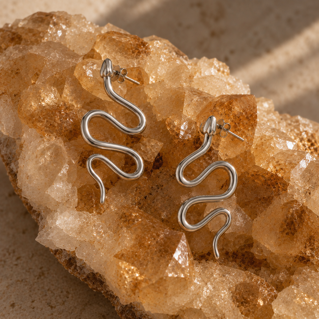 Shakti Silver Earrings