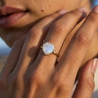 Nura Moonstone Ring