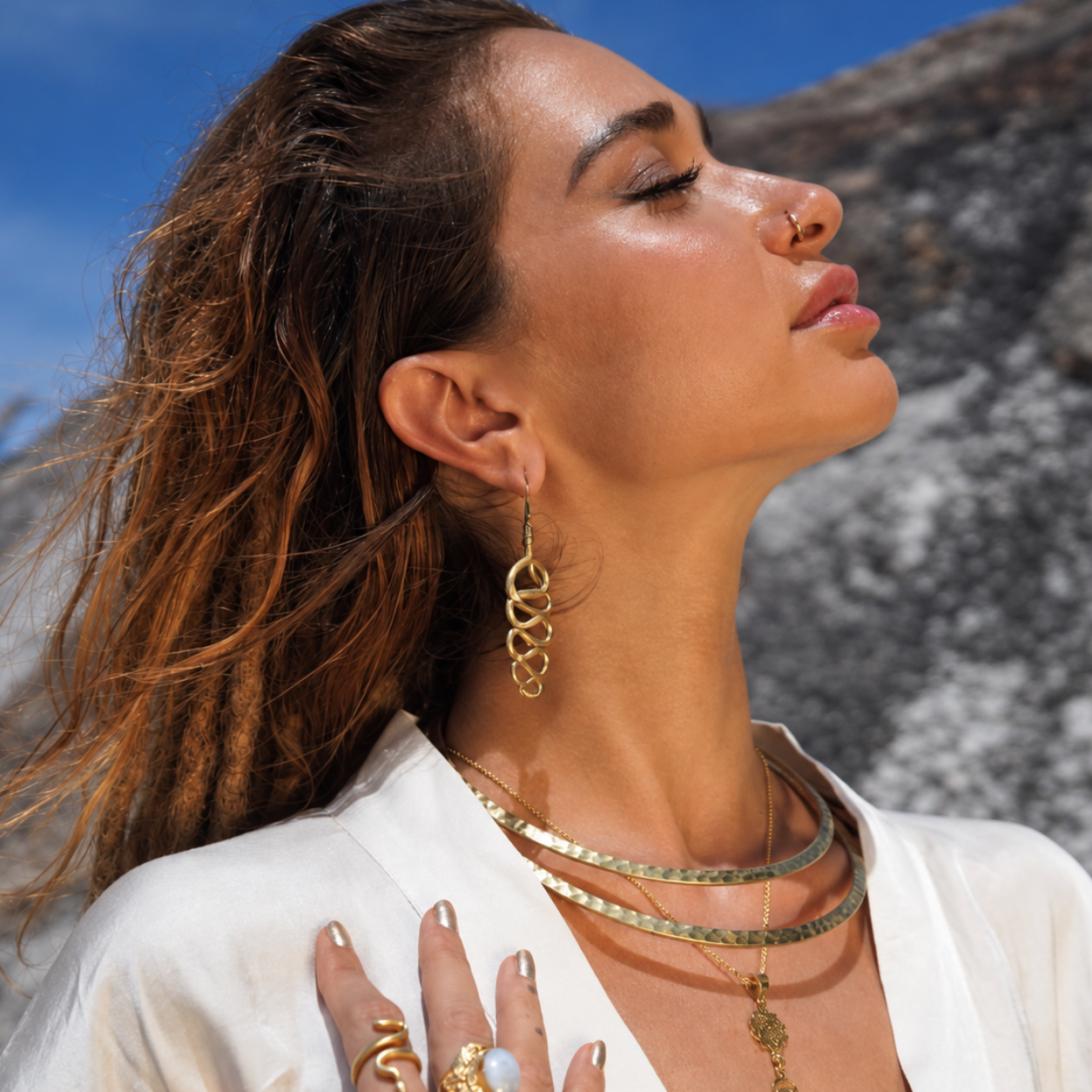 Serpent Flow Earrings