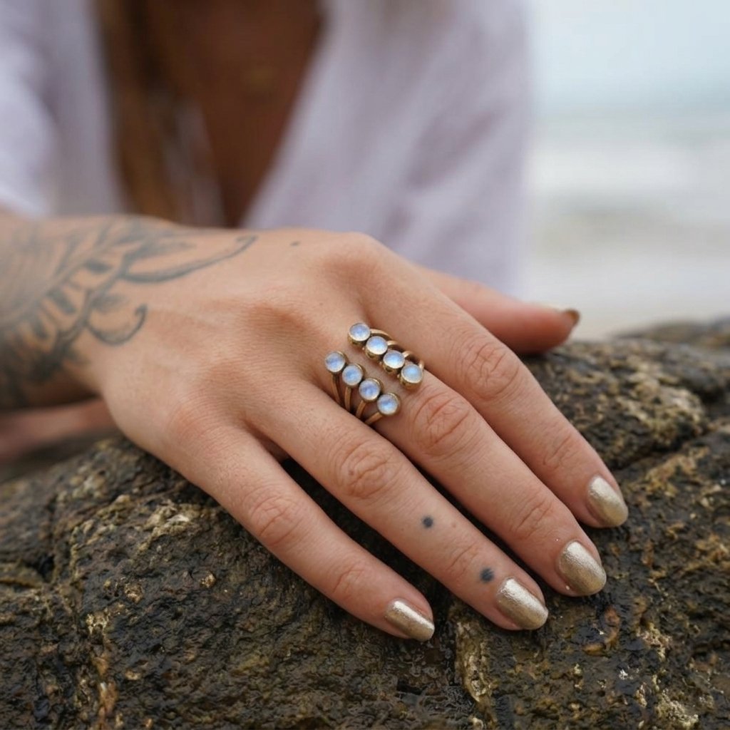 Orin Moonstone Ring