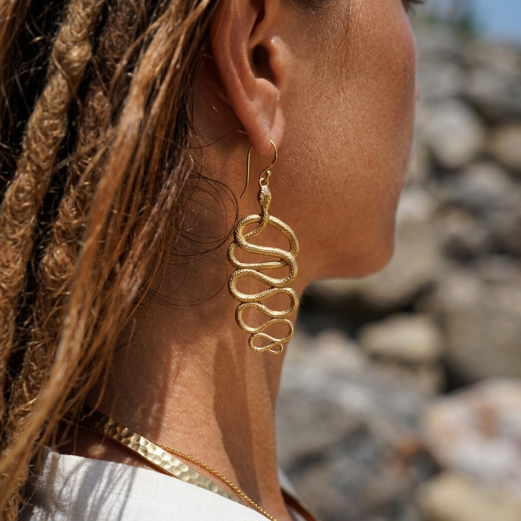 Serpent Flow Earrings