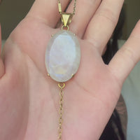 Nura Moonstone Necklace