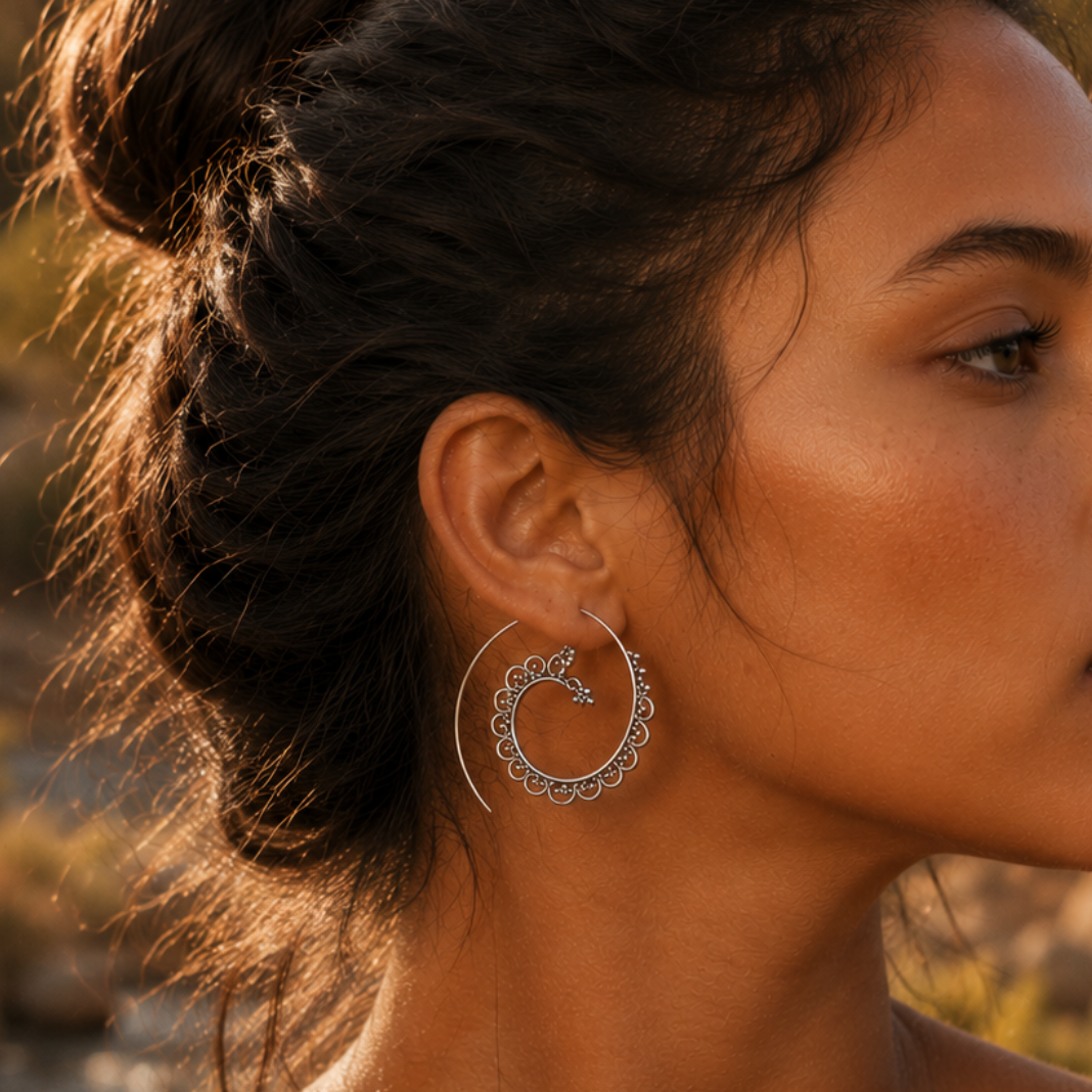 Whisper Silver Earrings