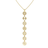 Chakra Moonstone Necklace