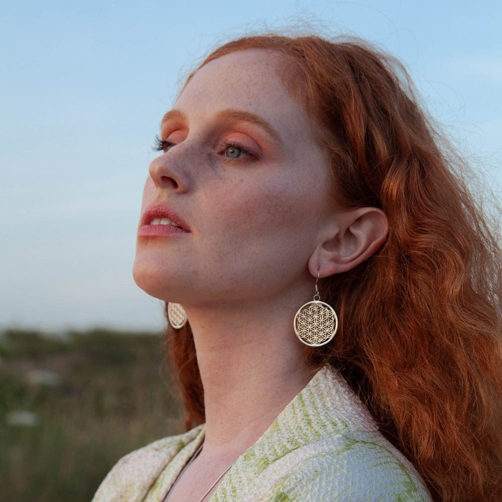 Flower of Life Earrings