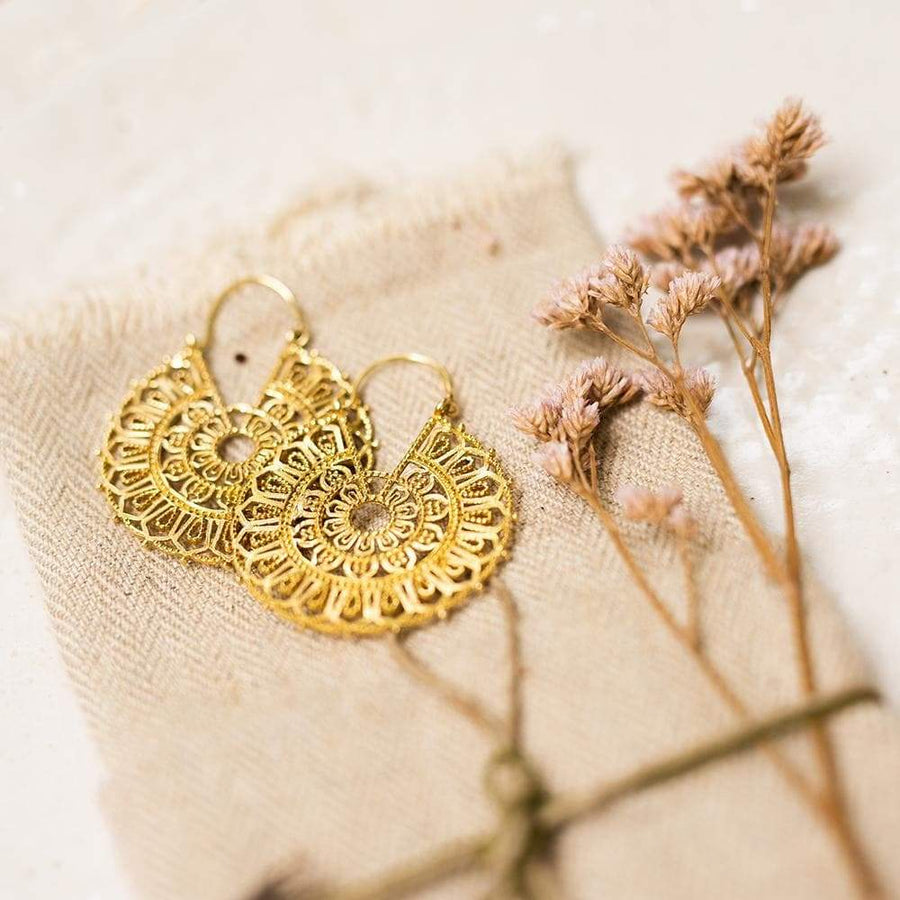 Sun Salutation Earrings